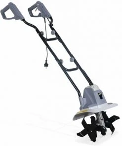 VOLTR - Motobineuse Électrique 750W, 4 Fraises, Largeur de Travail 32cm - Motoculteur Potager Gris