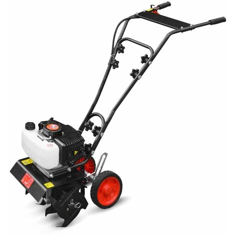 ELEM GARDEN TECHNIC Microbineuse Thermique 51.7CC 25cm - 4 Fraises - Motobineuse Puissante 1 ELEM GARDEN TECHNIC Microbineuse Thermique 51.7CC 25cm - 4 Fraises - Motobineuse Puissante