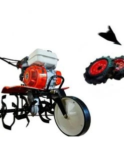 Motobineuse Thermique Powerground 700 OHV 208cc 7cv 90cm avec Kit Agricole - Outil de Jardin Puissant