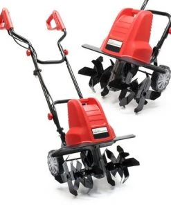 WILTEC Motobineuse Électrique 1500W - Binage et Sarclage Facile - Profondeur 220mm