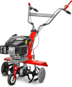 ELEM GARDEN TECHNIC Motobineuse Thermique 139CC - 6 Fraises | Outil de Jardin Puissant