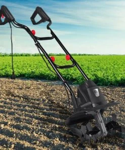 Motobineuse Électrique 1050W BRAST - 16 Lames, 32cm Largeur, 22cm Profondeur - Sécurité Antiblocage