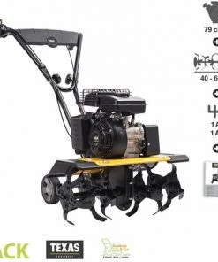 Motobineuse Thermique TEXAS Lilli 365TG - 79 Cm3, 1,9 CV, 2 Vitesses, Travail 40 Ă 60 cm