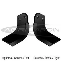 RIBAS COUTEAU DE FRAISE POUR ROTAVATOR AGRIA, PASQUALI Gauche | Accessoire Pour Motobineuse -Promos Motobineuse et accessoire Boutique 19186686 3