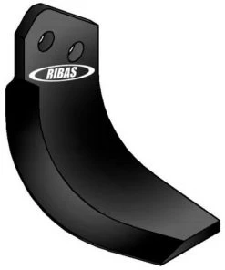 RIBAS Couteau de Fraise pour Rotavator - Compatible Agria, Ferrari, SEP, Alfa (Gauche) | Accessoire Motobineuse