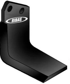 RIBAS Couteau de Fraise pour Rotavator - Compatible Agrator, Enguix, Howard, JSC (Gauche) - Accessoire pour Motobineuse
