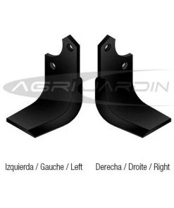 RIBAS COUTEAU DE FRAISE POUR ROTAVATOR ORTOLAN Gauche - Accessoire Pour Motobineuse -Promos Motobineuse et accessoire Boutique 19186893 3