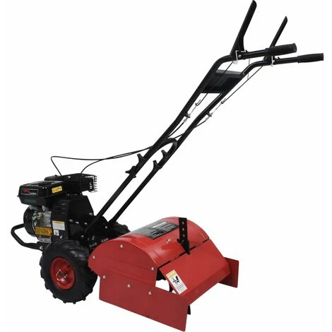 VidaXL Motobineuse Thermique 6,5 Ch 196 Cc Rouge - Cultivateur Essence Puissant 5 VidaXL Motobineuse Thermique 6,5 Ch 196 Cc Rouge - Cultivateur Essence Puissant – Image 5