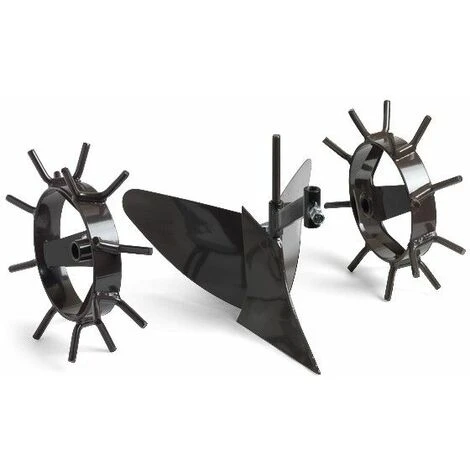 Kit Butteur + Roues Métal pour Motobineuse Husqvarna / Mc Culloch | Accessoire Pour Motobineuse 1 Kit Butteur + Roues Métal pour Motobineuse Husqvarna / Mc Culloch | Accessoire Pour Motobineuse