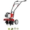 Motobineuse Thermique Essence 2 Temps 65cc 3,7cv - Greencut GTC130X - Largeur 30cm, Profondeur 15cm