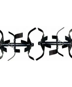 FORGES DE MARGERIDES Paire De Fraise Motobineuse Triple Couronnes Universel - Accessoire Pour Motobineuse