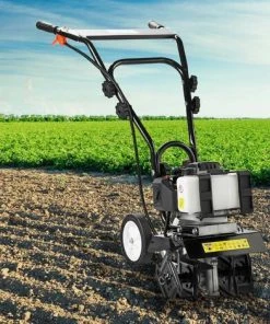 Motobineuse Thermique BRAST 52cc 4 Fraises - 7000 Tr/min, 25cm de Largeur, 2.6CV