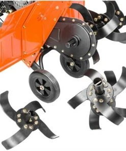 HUCOCO Motobineuse Thermique 210cc 7CV - Largeur de Travail 300-500-850mm - Orange -Promos Motobineuse et accessoire Boutique 35262016 3