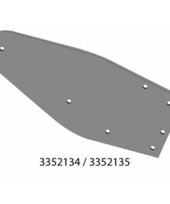 LEM SELECT Versoir Gauche 612109 pour Motobineuse KUHN H4 | Accessoire Agricole de Haute Qualité