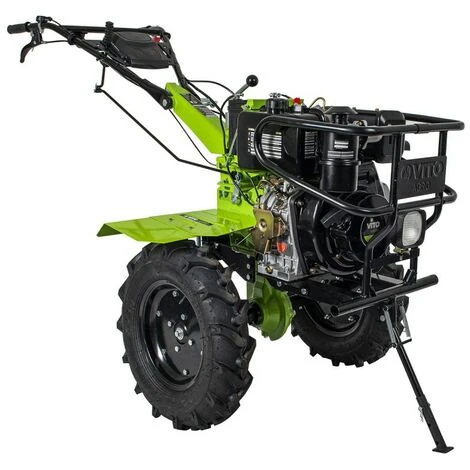 VITO AGRO Motoculteur Thermique 12CV 456CC VITO DIESEL avec 2 Fraises et Butteur Double - Puissance 8900W 2 VITO AGRO Motoculteur Thermique 12CV 456CC VITO DIESEL avec 2 Fraises et Butteur Double - Puissance 8900W – Image 2