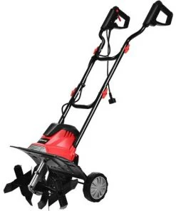 GOPLUS Motobineuse Électrique 1500W - Motoculteur Puissant avec Interrupteur à Double Sécurité et Roue pour Jardinage 8 GOPLUS Motobineuse Électrique 1500W - Motoculteur Puissant avec Interrupteur à Double Sécurité et Roue pour Jardinage -Promos Motobineuse et accessoire Boutique 51038754 4