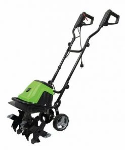 OXEO Motobineuse Électrique 1400W - 6 Fraises en Acier - 40cm - Labourer, Retourner, Biner la Terre