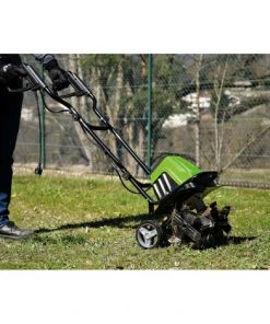 OXEO Motobineuse Électrique 1400W - 6 Fraises en Acier - 40cm - Labourer, Retourner, Biner la Terre -Promos Motobineuse et accessoire Boutique 51264957 5