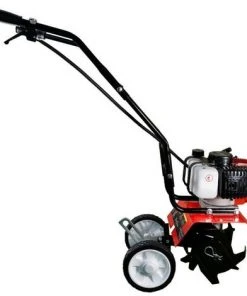 Motobineuse Thermique 4 Temps 52cc 2cv 26cm - Powerground Z-1 | Outil de Jardin Puissant