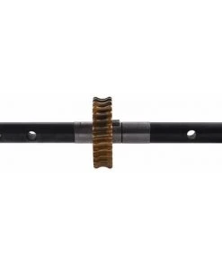 Axe de Boîte de Vitesses pour Motoculteur 52cc avec Engrenage à Roues Dentées - Accessoire de Remplacement Compatible