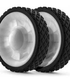 Boudech Jeu De 2 Roues De Rechange Pour Motoculteur 52cc - Roues de Remplacement Haute Qualité