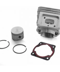 Boudech Unité Thermique Pour Moteur 52cc - Cylindre + Piston de Remplacement Compatibles Moteurs 2 Temps 52cc | Motobineuse Thermique