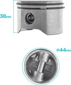 Boudech Unité Thermique Pour Moteur 52cc - Cylindre + Piston de Remplacement Compatibles Moteurs 2 Temps 52cc | Motobineuse Thermique -Promos Motobineuse et accessoire Boutique 63727836 4